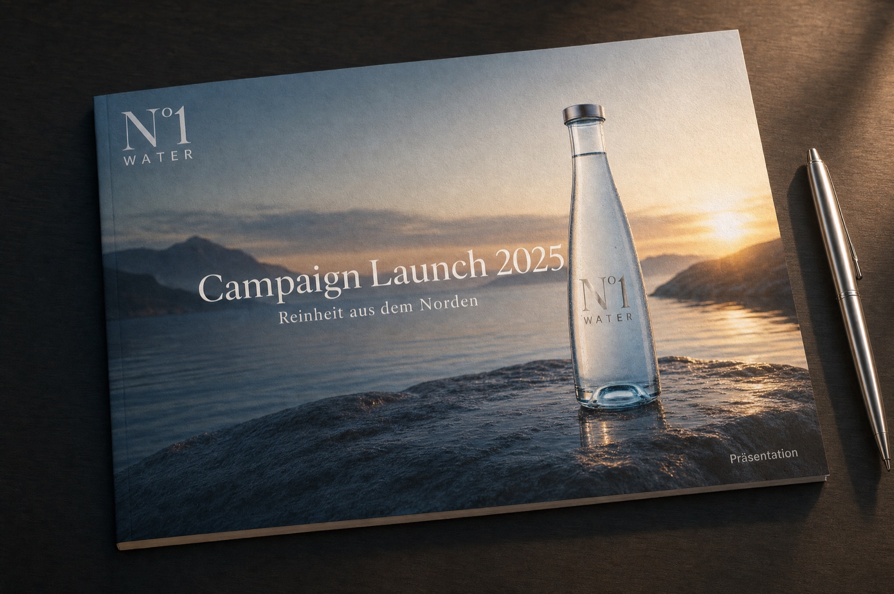N°1 Water Campaign-Launch-2025-Präsentationsbroschüre
